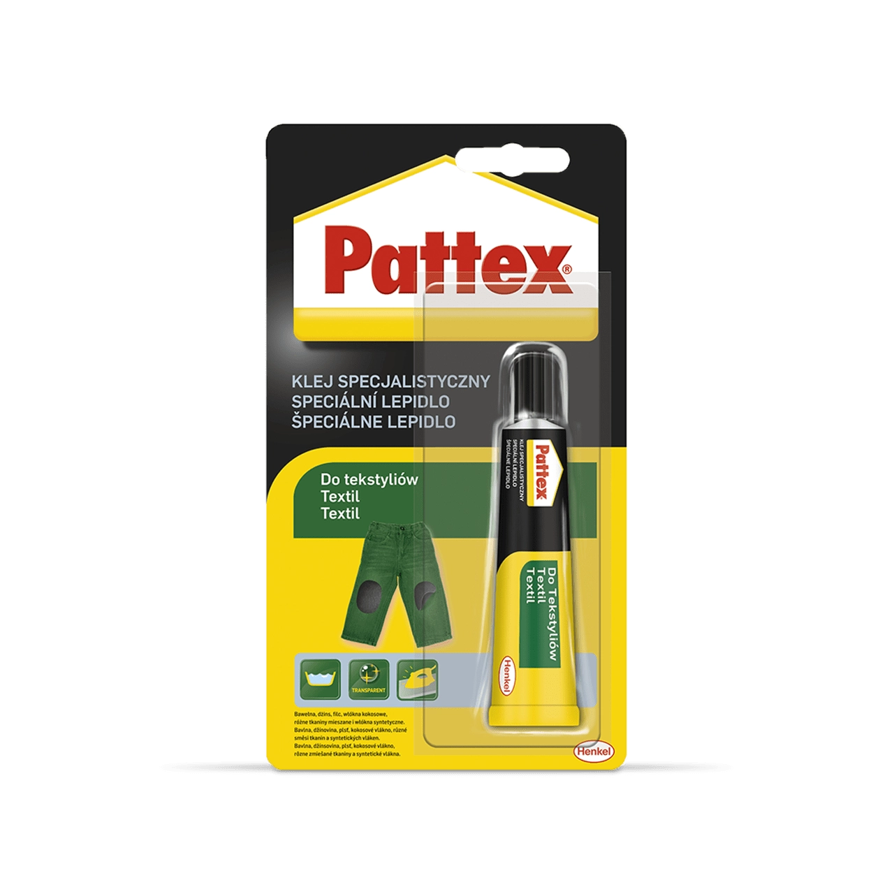 E-shop Pattex špeciálne lepidlo na textil 20 g