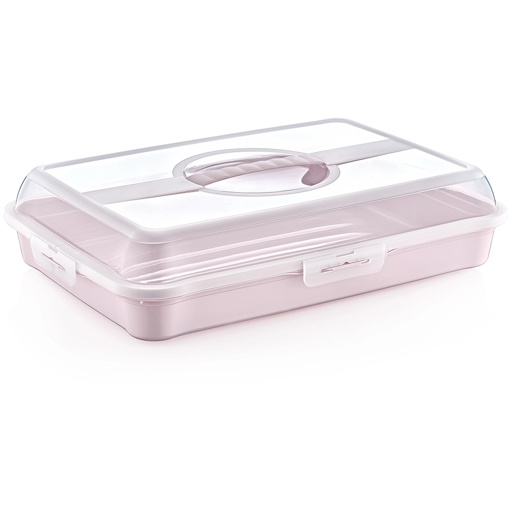 E-shop Party-Butler dóza na tort a zákusky nordic pink 43 × 29,5 × 10,5 cm