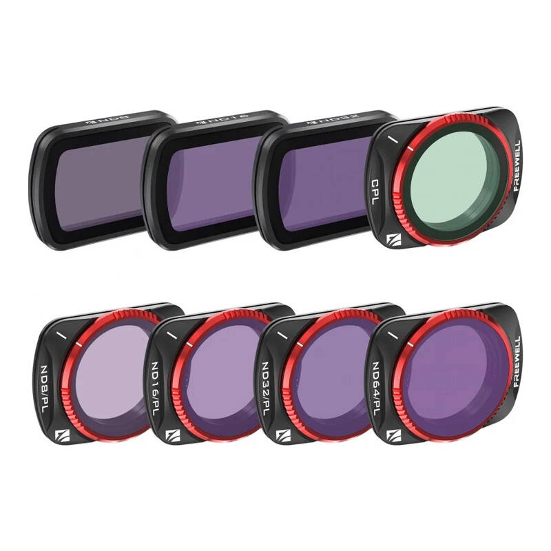 E-shop Freewell sada ôsmich filtrov All Day pre DJI Osmo Pocket 3 FW-OP3-ALD