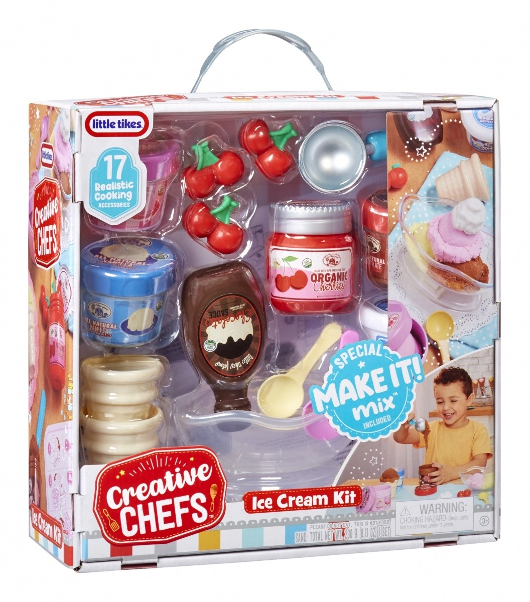E-shop Little Tikes Creative Chefs Zmrzlinový set so 17 doplnkami 639661-EUC