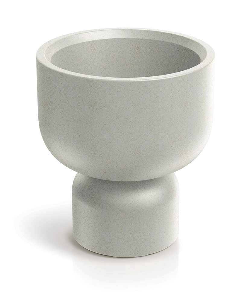 E-shop Prosperplast Kvetináč Moltas Grail 40 cm pieskový