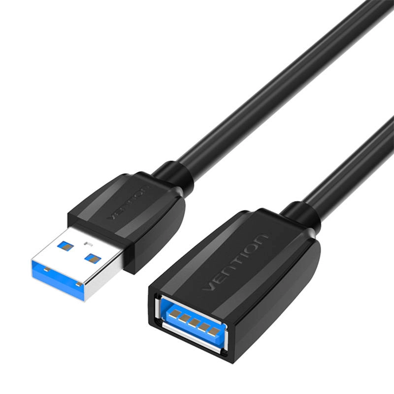 E-shop Predlžovací kábel USB 3.0 samec na USB samica Vention VAS-A45-B300 3 m (čierny)