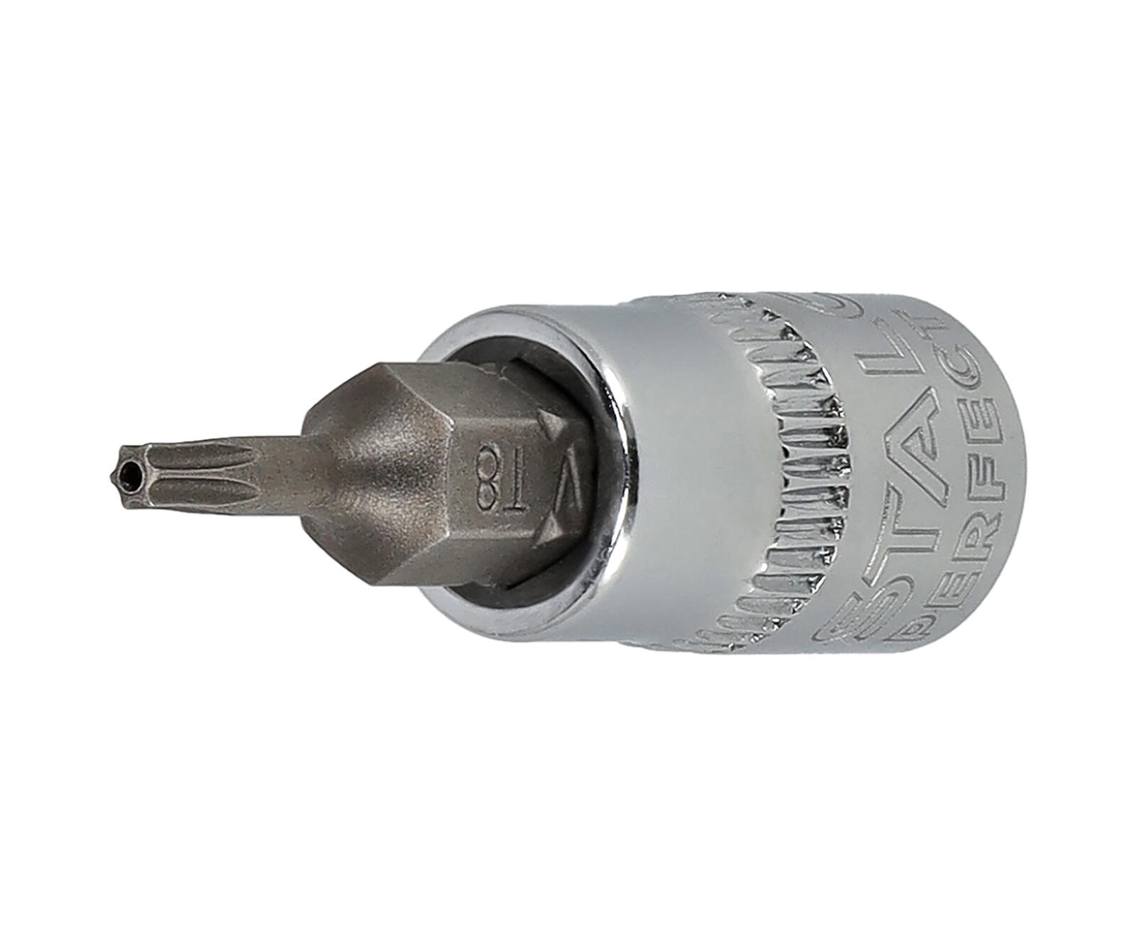 E-shop Stalco hlavica 1/4" s bitom HEX 4 mm