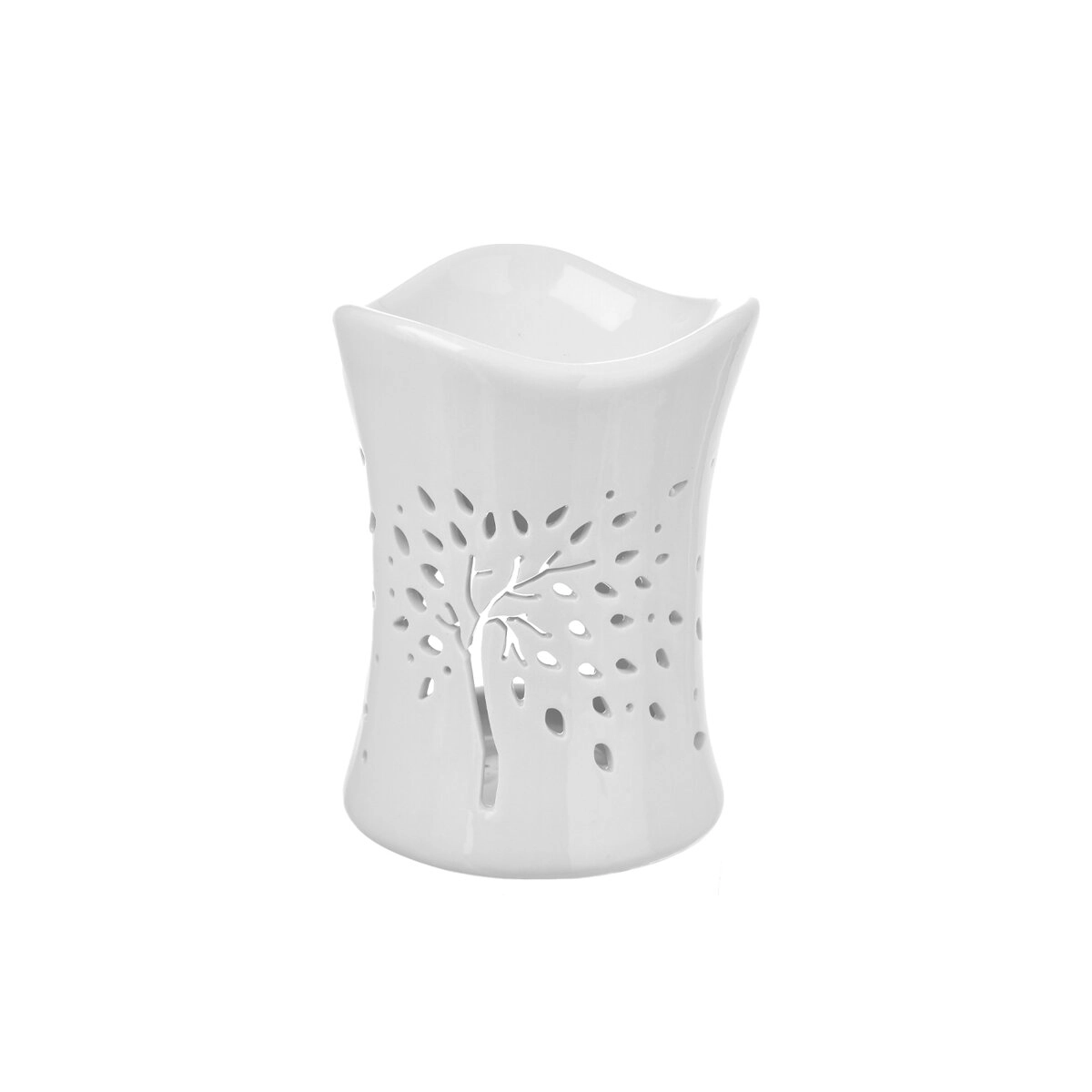 E-shop Porcelánová aromalampa Strom života biela
