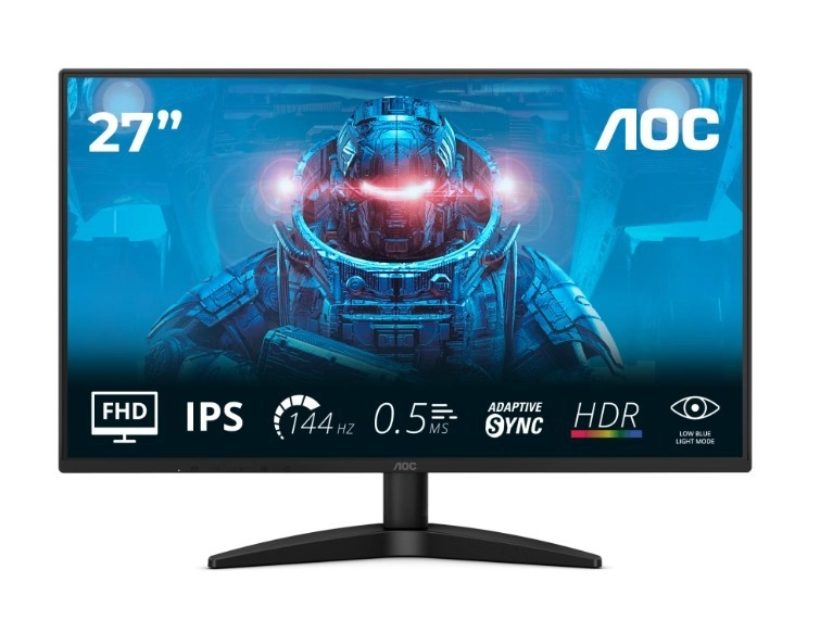 27" IPS herný monitor 144 Hz s HDMI a DisplayPort