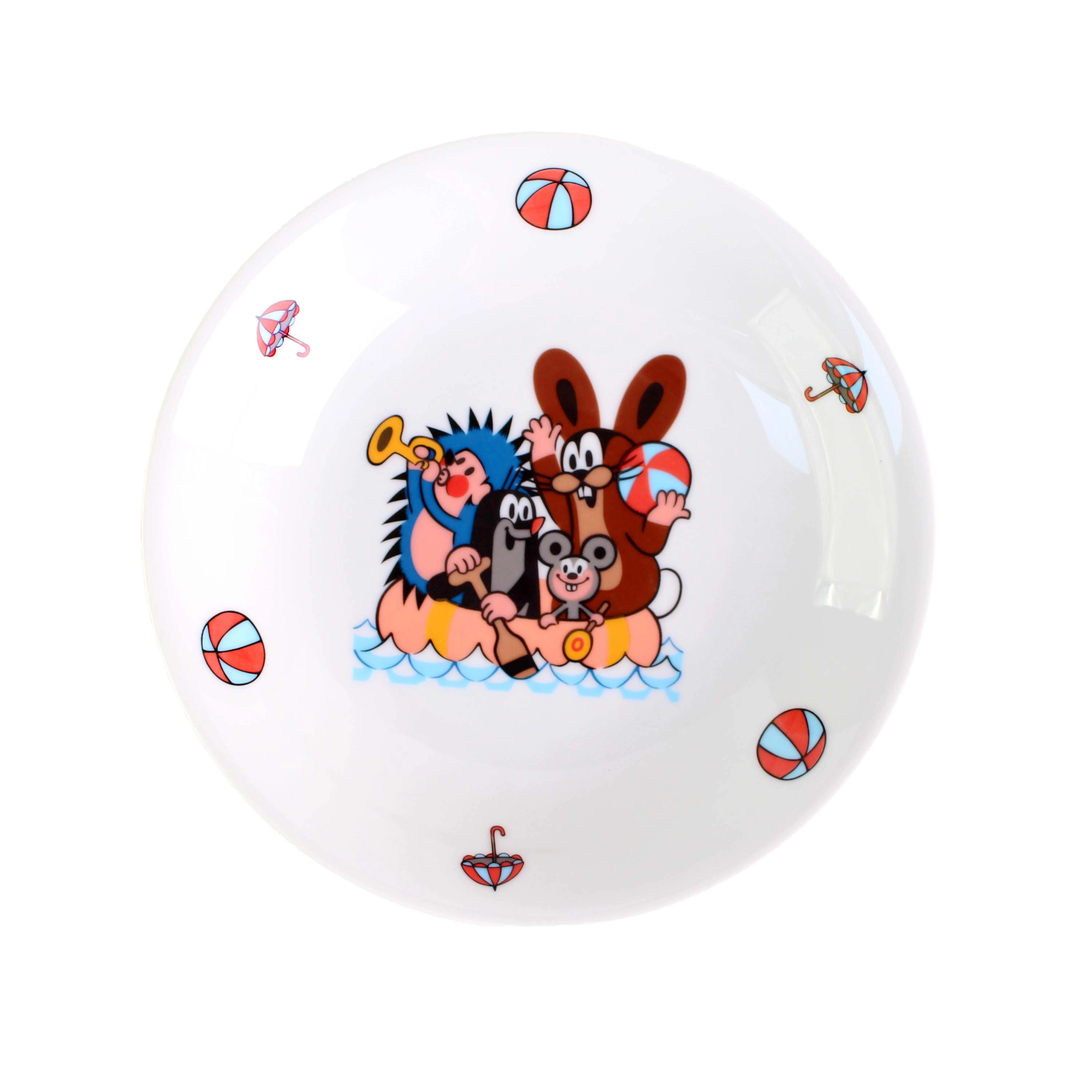 Porcelánový hlboký tanier THUN KRTEK 20 cm, mix motívov