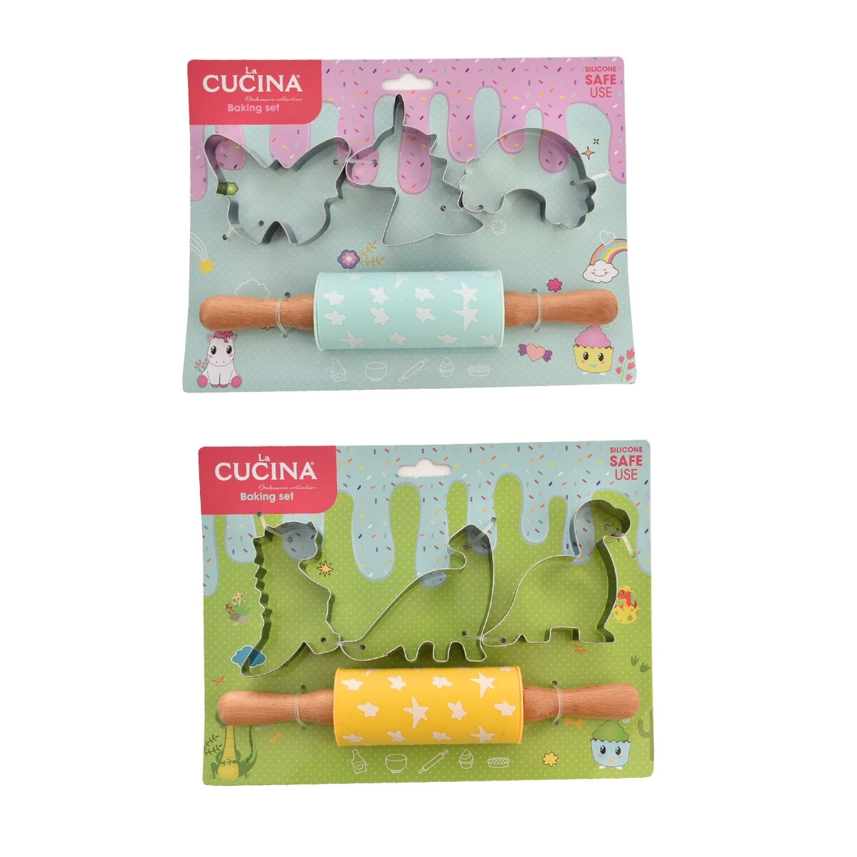 E-shop Detská sada na pečenie DINO (4 ks, 2 varianty)
