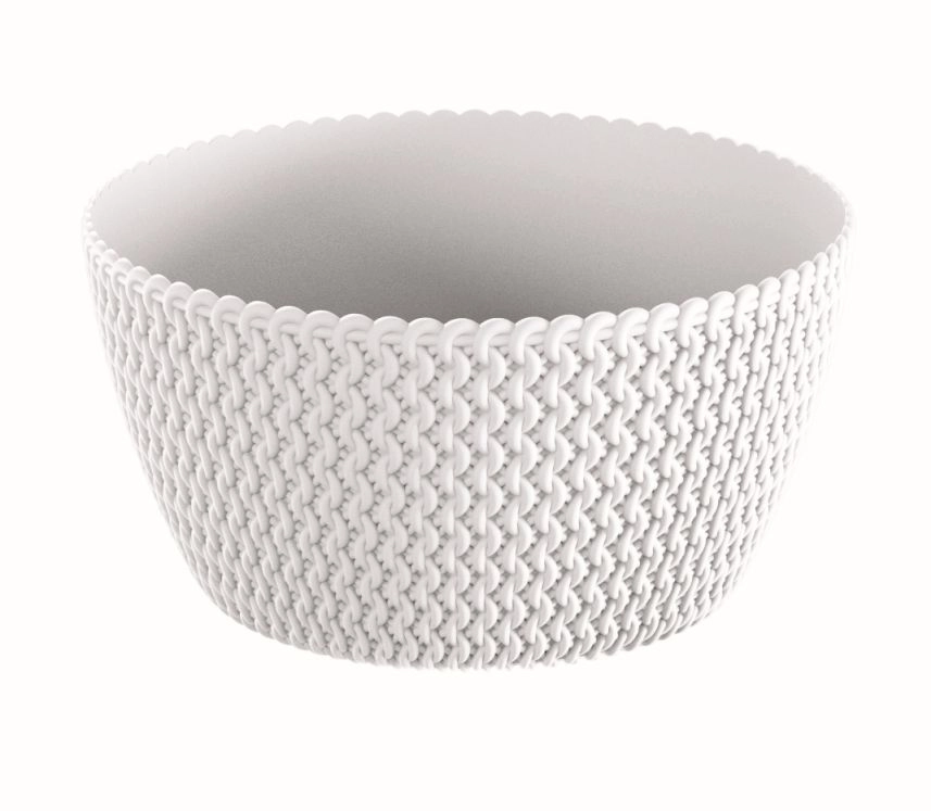E-shop Prosperplast misa SPLOFY biely 23,6 cm
