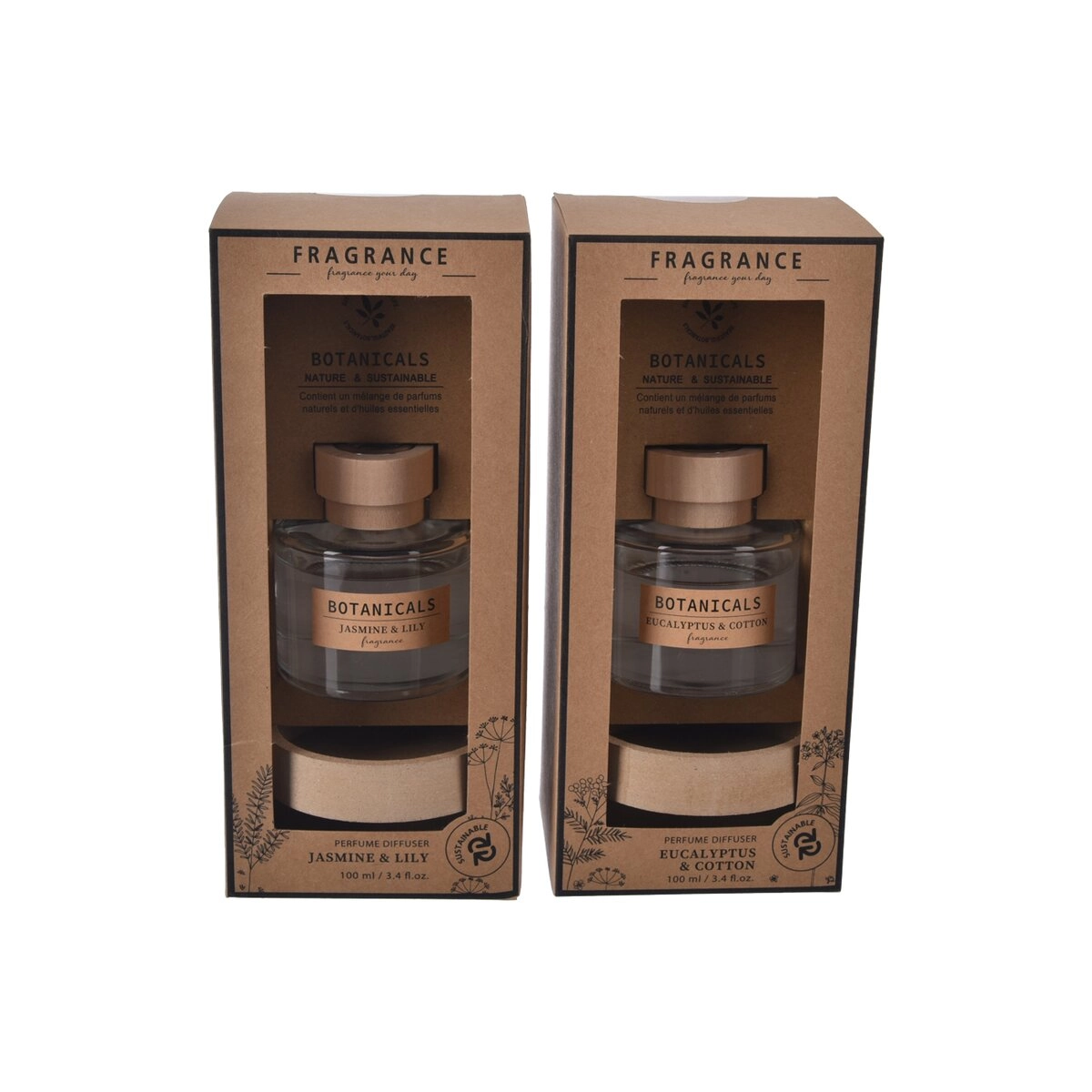 E-shop Aróma difuzér ECO hnedý 100 ml (2 varianty)
