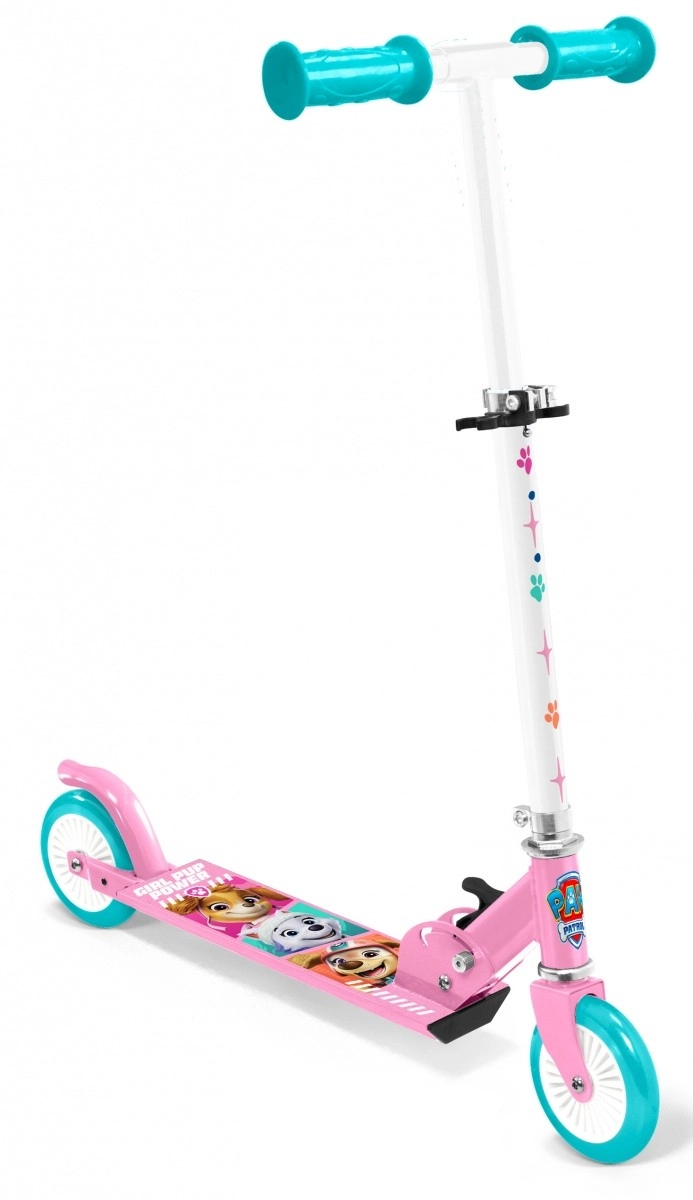 Dvojkolesová kolobežka Paw Patrol ružová