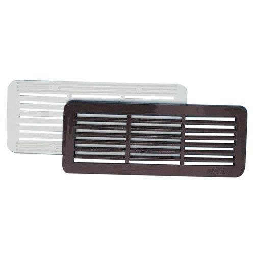 E-shop Vetracia mriežka s krytkou 150 × 60 mm, biela, 2 ks