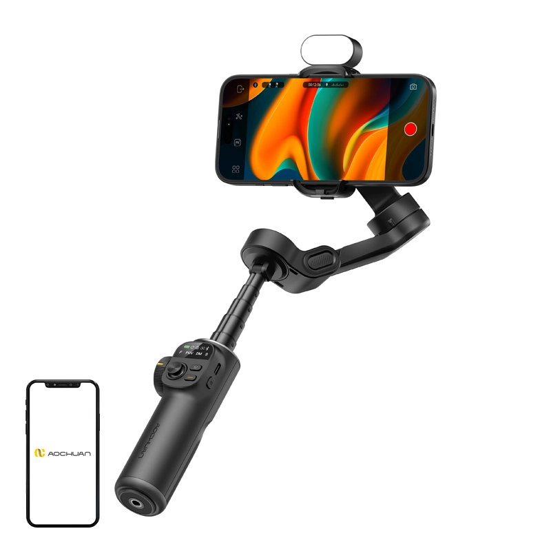 E-shop AOCHUAN Stabilizátor X2 s RGB osvětlením (černý)