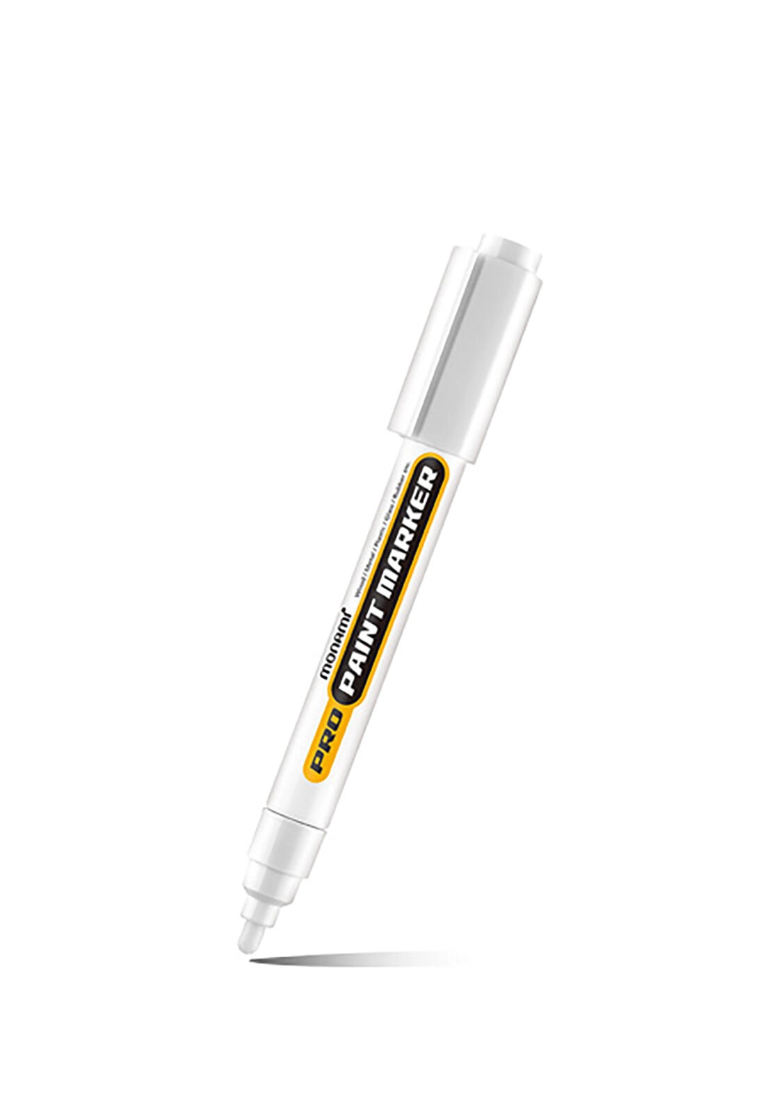 E-shop Popisovač Monami Pro Paint Maker biely 2 mm