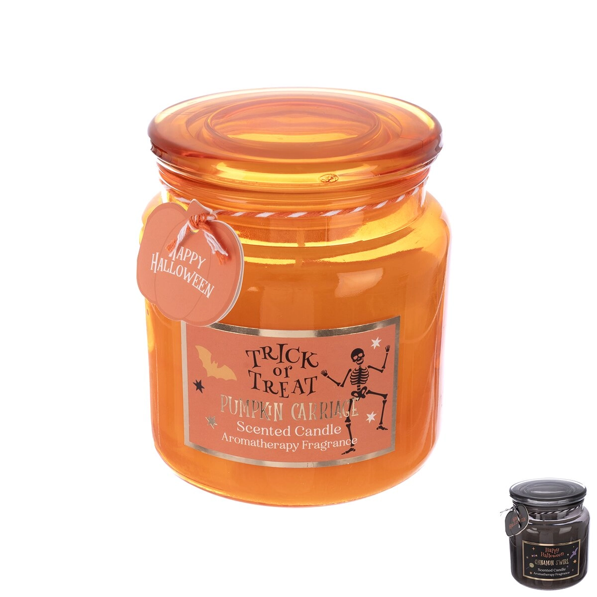 E-shop Vonná sviečka v skle Halloween 350 g (mix vôní a motívov)