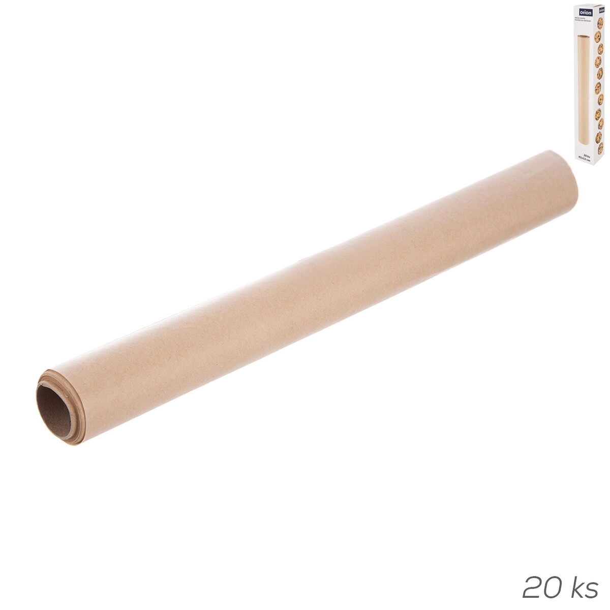 E-shop Papier na pečenie v hárkoch 45 × 32 cm (20 ks)