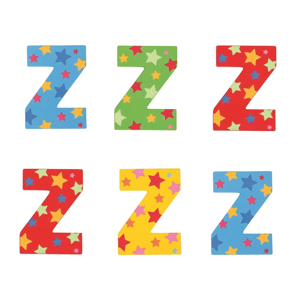 E-shop Bigjigs Toys hviezdičkové písmenko Z
