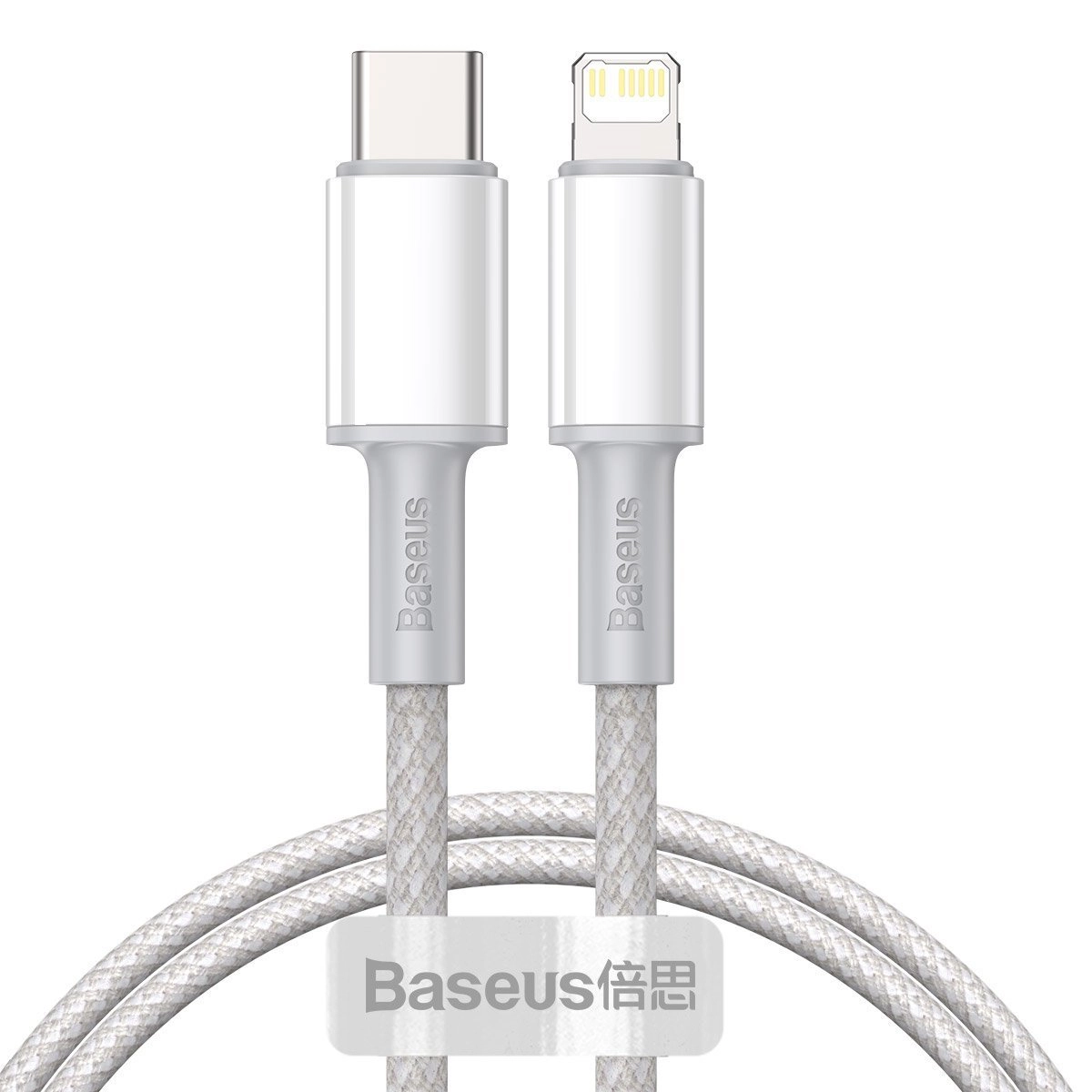 Baseus CATLGD-02 USB-C (M) - Lightning (M), 1m, bílý