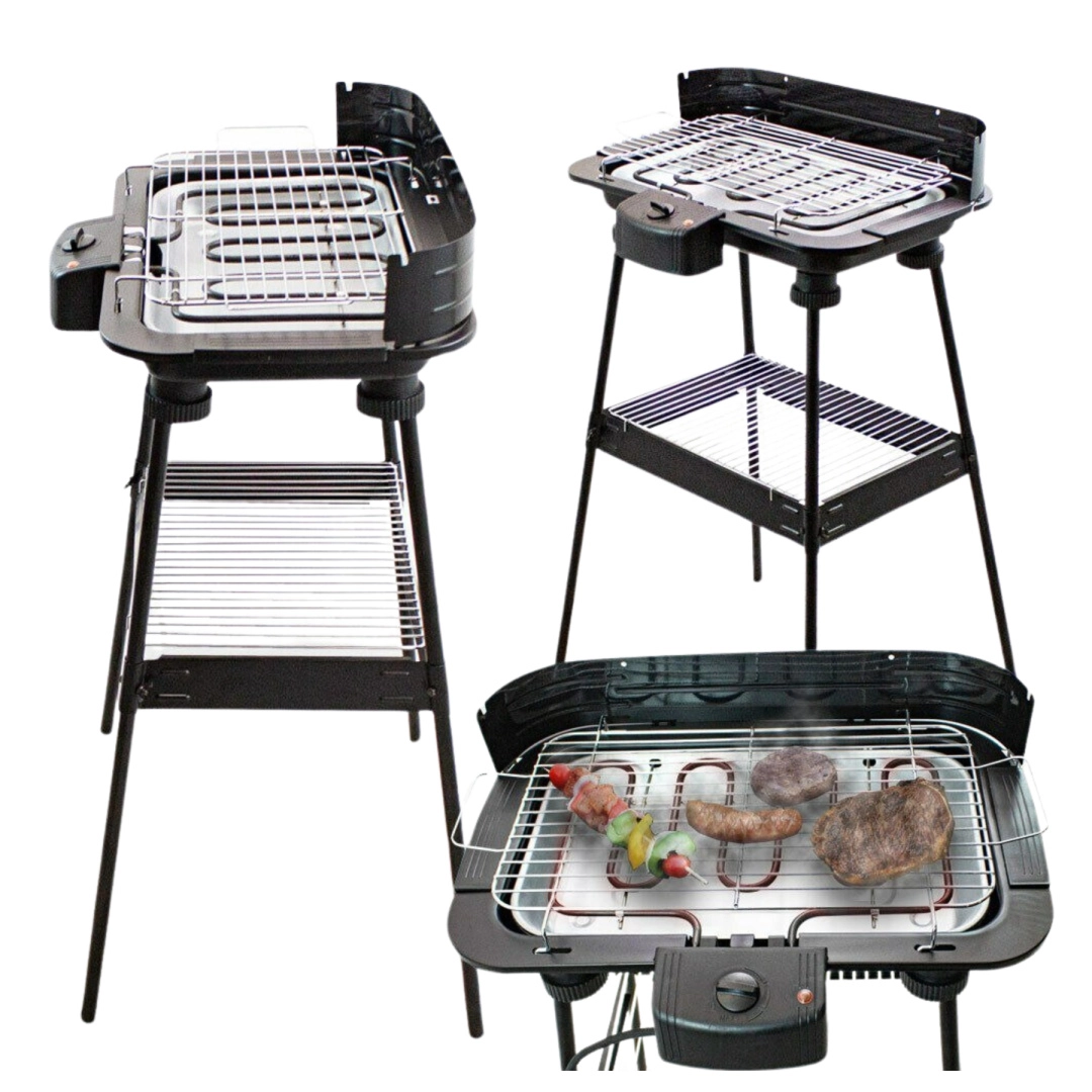 Elektrický bezdymový gril 2000 W na balkón a do domu