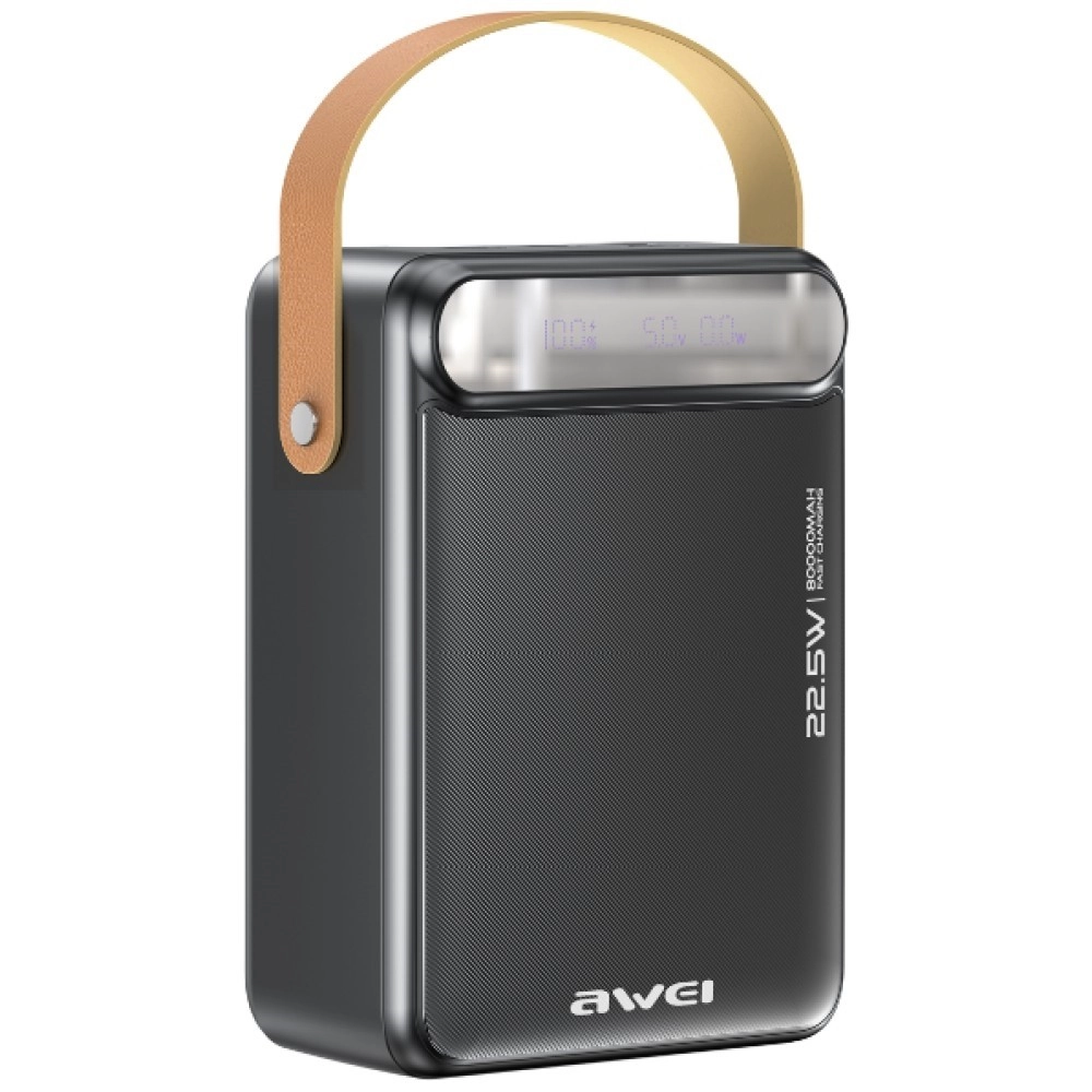 E-shop Awei P102K powerbanka 80000 mAh s rýchlym nabíjaním 22,5 W