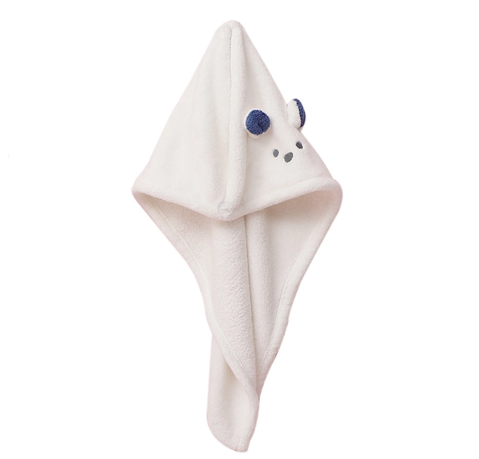 E-shop Superabsorpčný uterák na vlasy, turban na vlasy - béžový