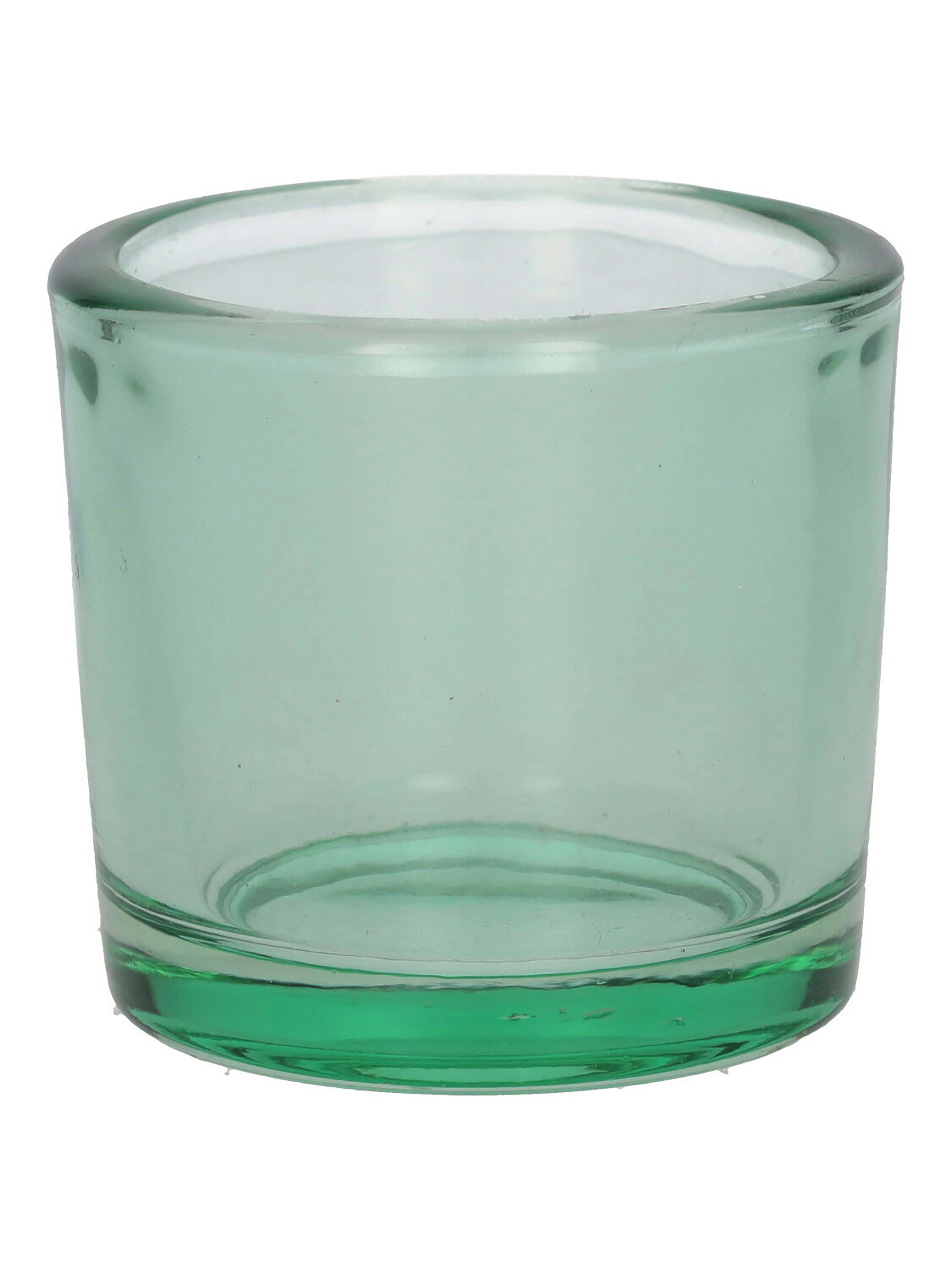 E-shop SVIETENIE NA ČAJOVÚ SVIEČKU ESPEN 6,5X6CM ZELENÁ ČÍRA