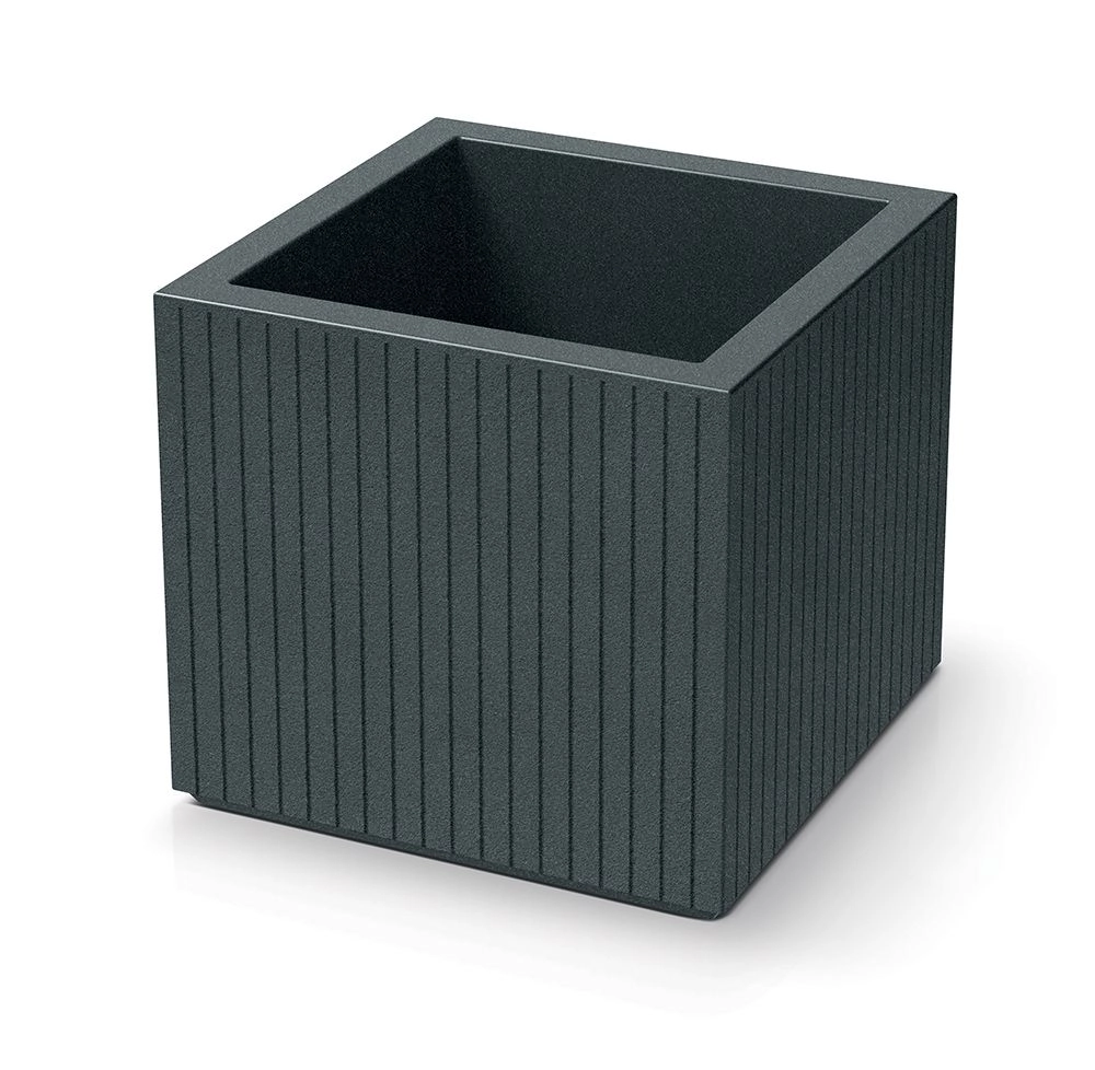 E-shop Prosperplast Kvetináč CORO SQUARE 40 cm grafit