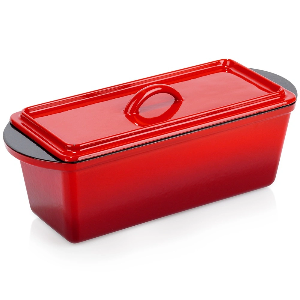 liatinová forma na chlieb s vekom, smaltovaná, 35 cm, 3 l