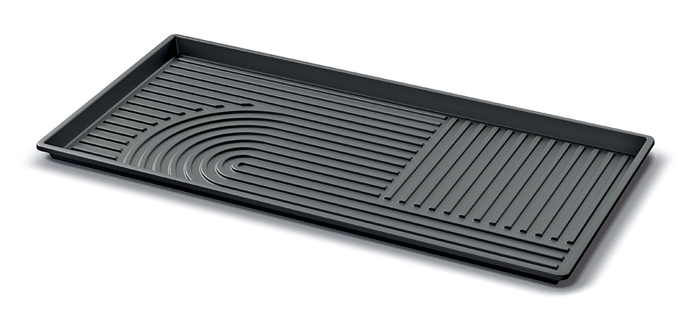 E-shop Odkladacia podložka Tassy Dry Pad 72,4 cm – recyklovaná čierna
