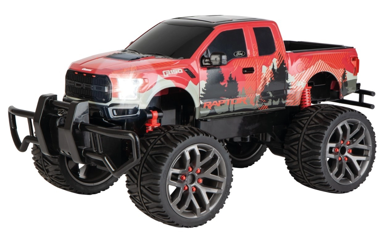 RC auto Ford F-150 Raptor 2,4 GHz – červené