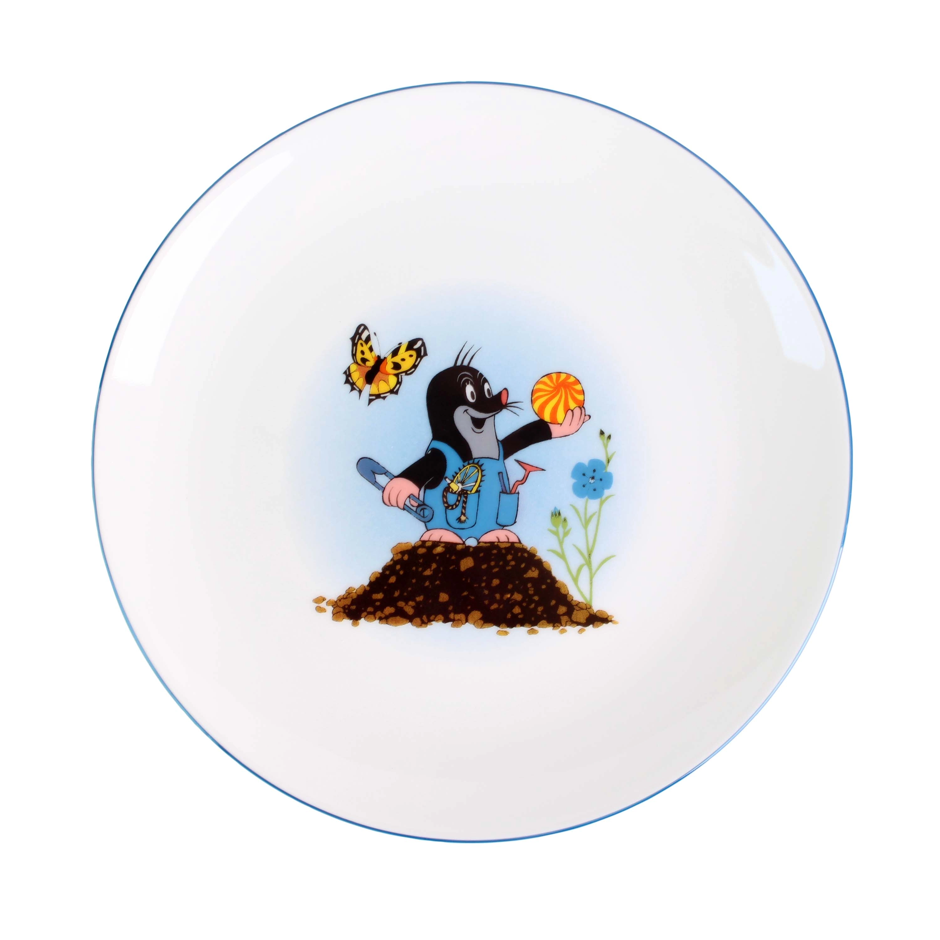E-shop Porcelánový jedálenský tanier THUN 21cm krtko MIX motívov