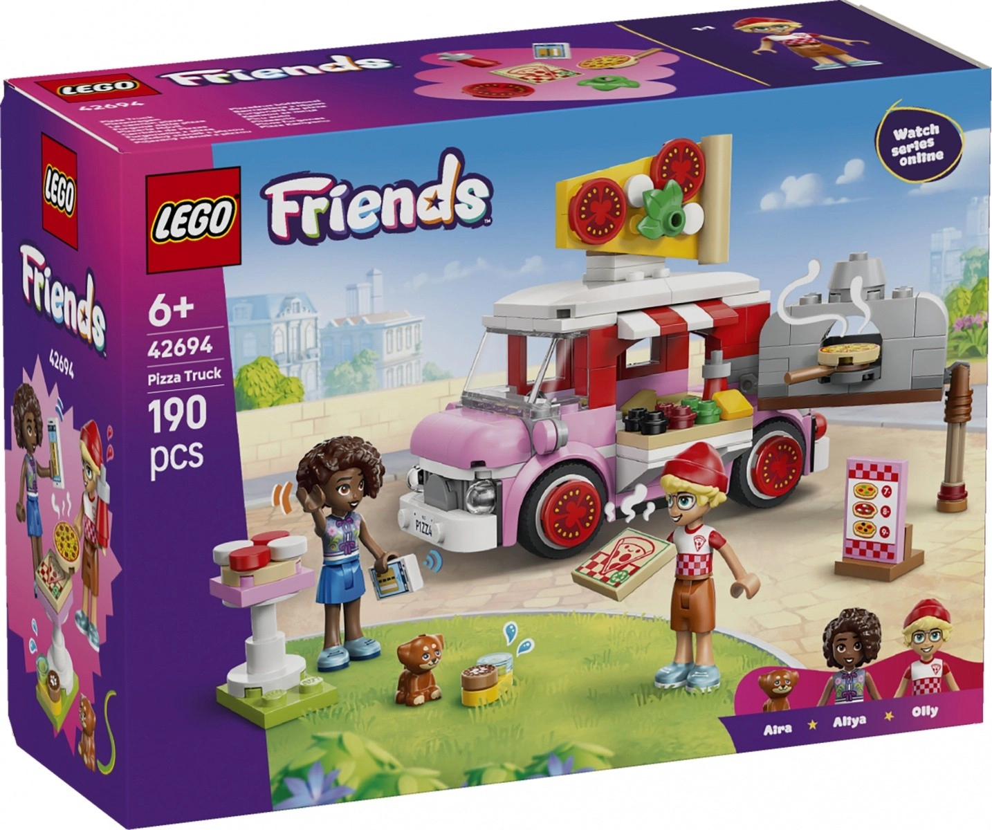 LEGO® Friends 42694 Pojazdný stánok s pizzou