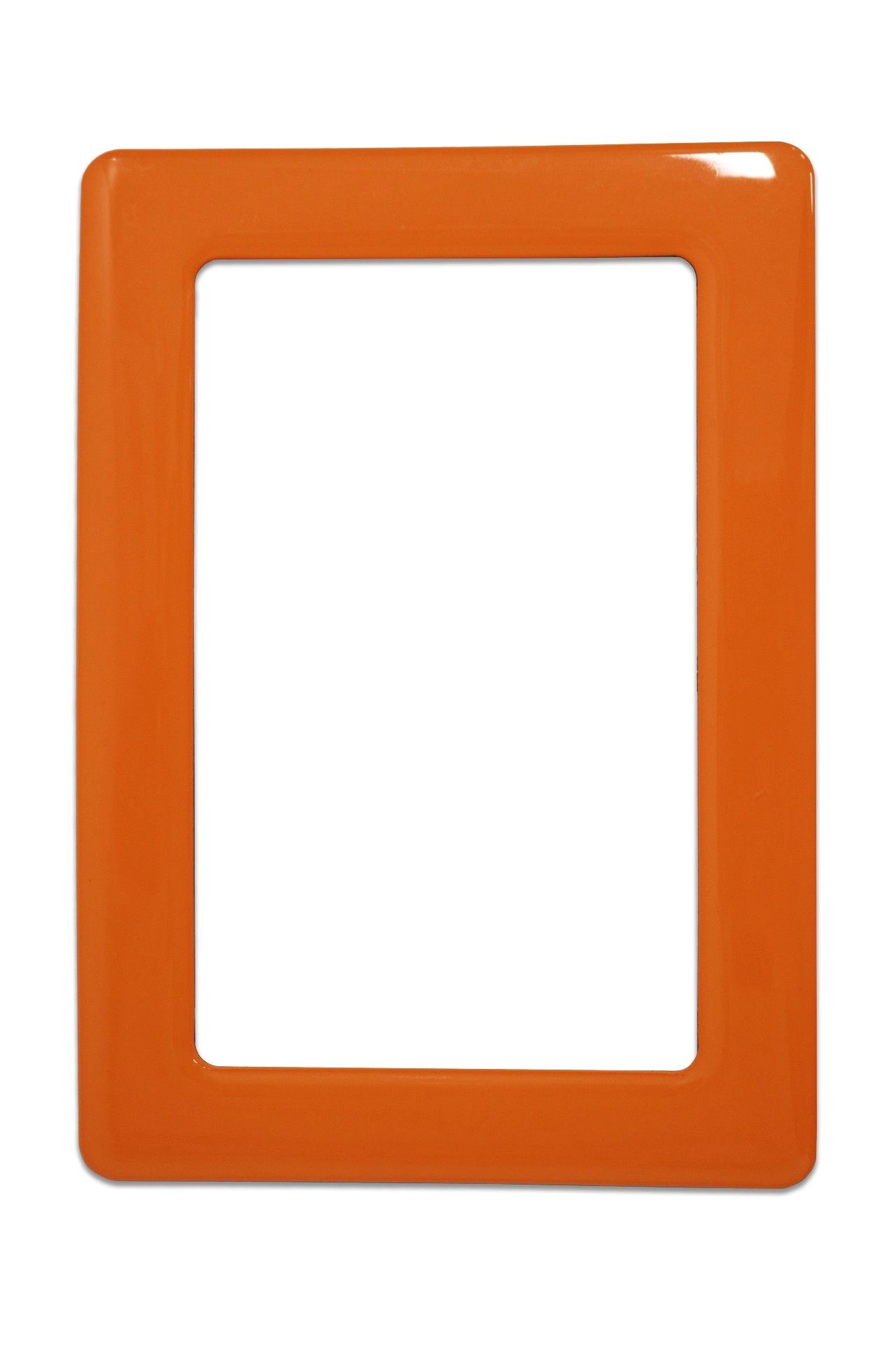 E-shop Magnetický samolepiaci rámček 12.3x8.1cm - oranžový