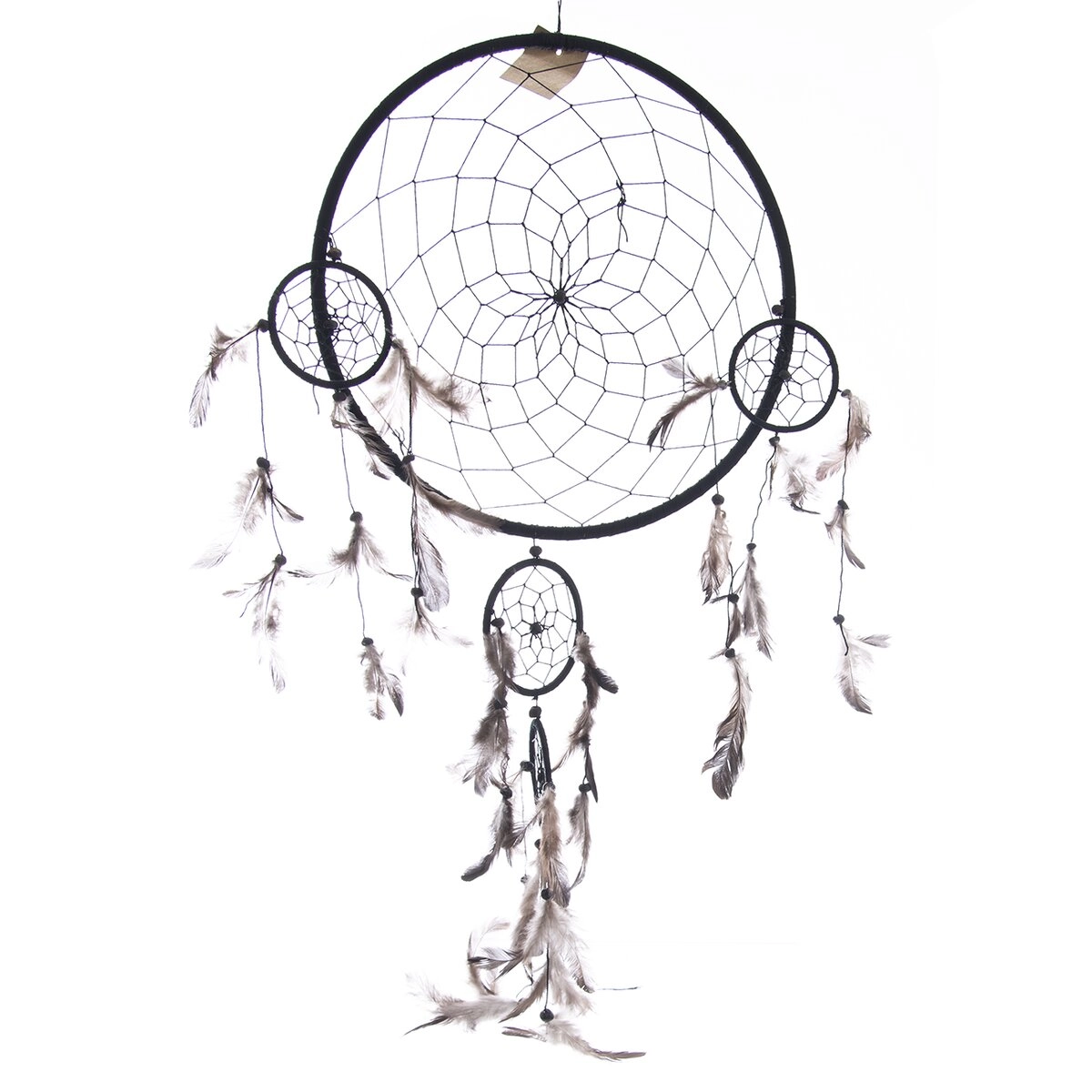 E-shop Čierny lapač snov 32 × 76 cm