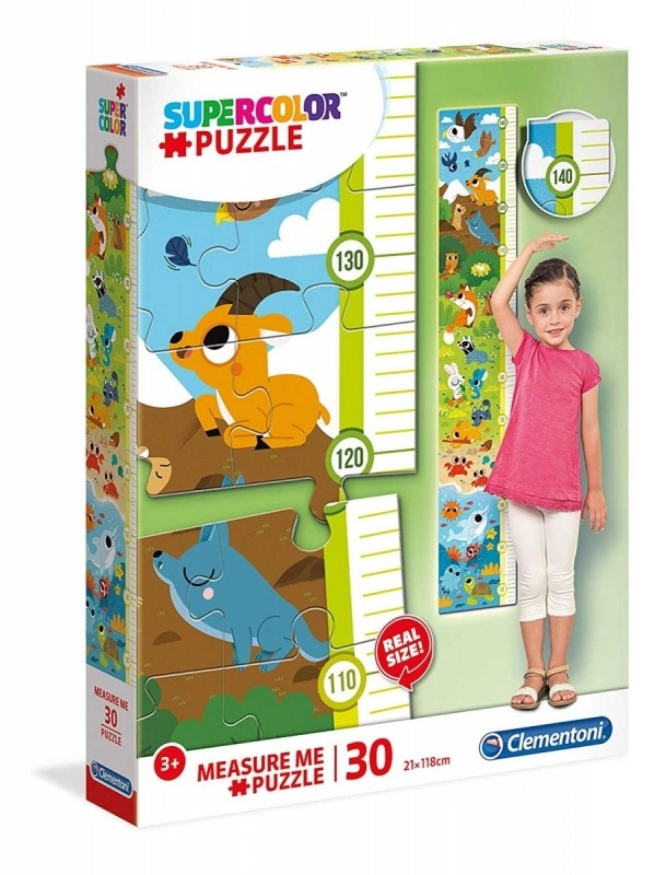 E-shop Clementoni metr Zvířátka 30 dielov