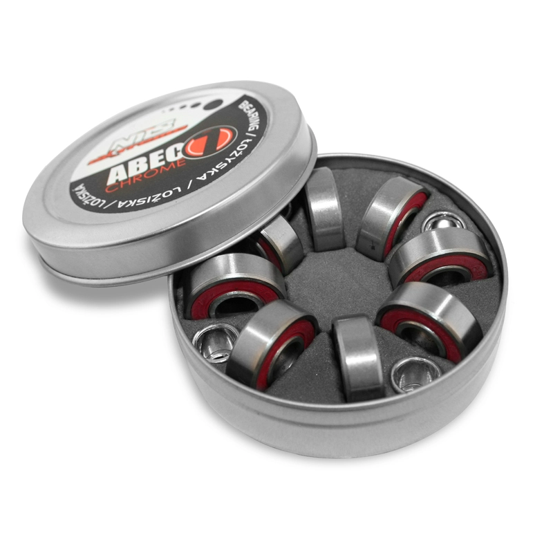 E-shop Ložiská ABEC 7 RS Chrome NILS Extreme (8 ks)