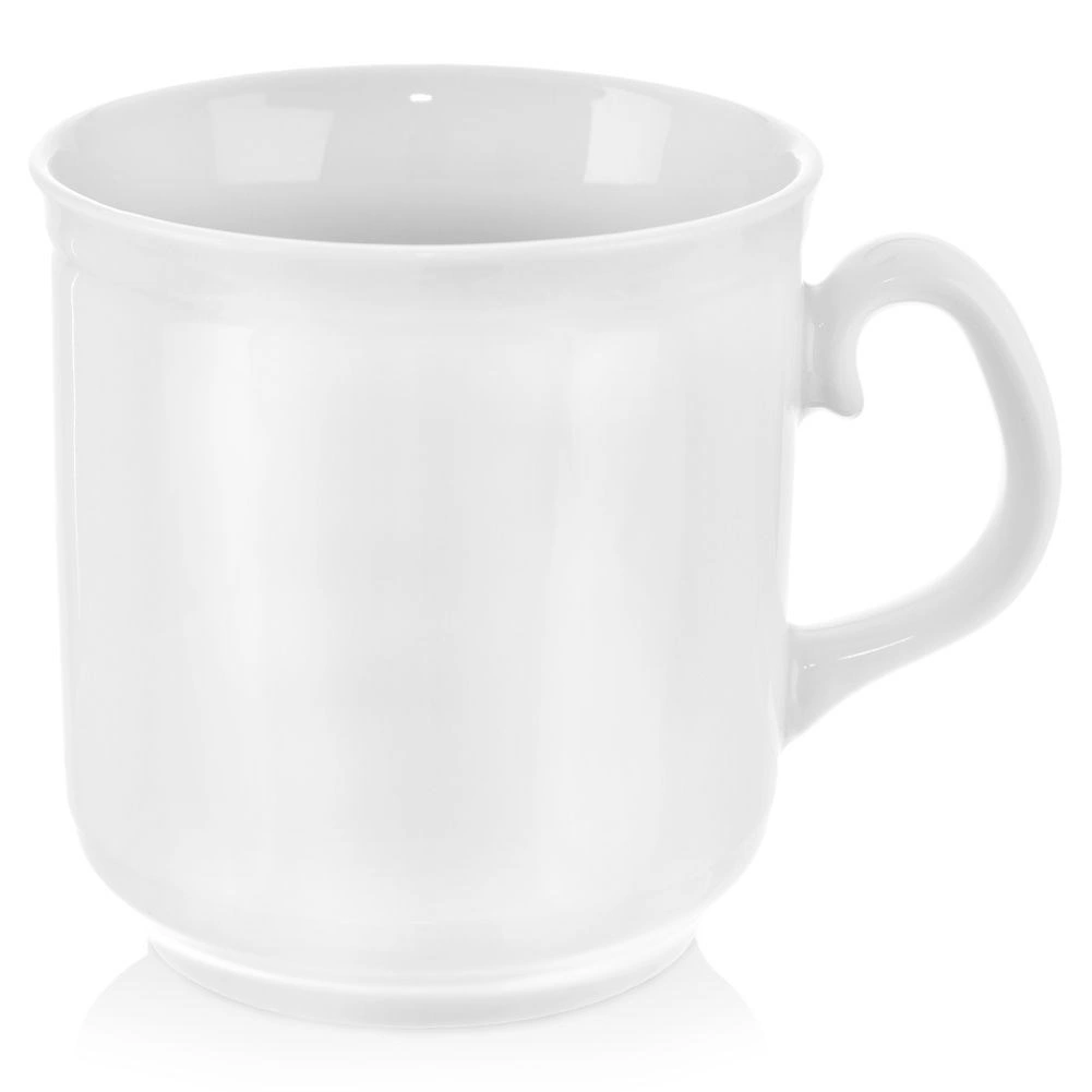 Porcelánový hrnček MONA 400 ml biely