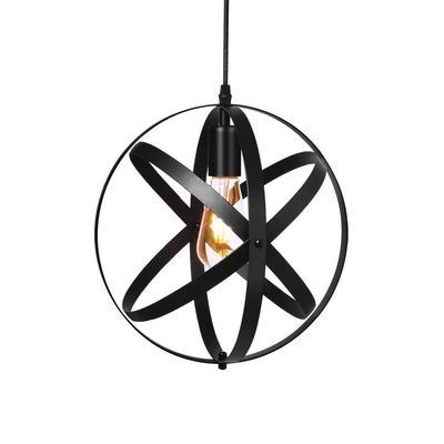 E-shop Závesná lampa Loft čierna