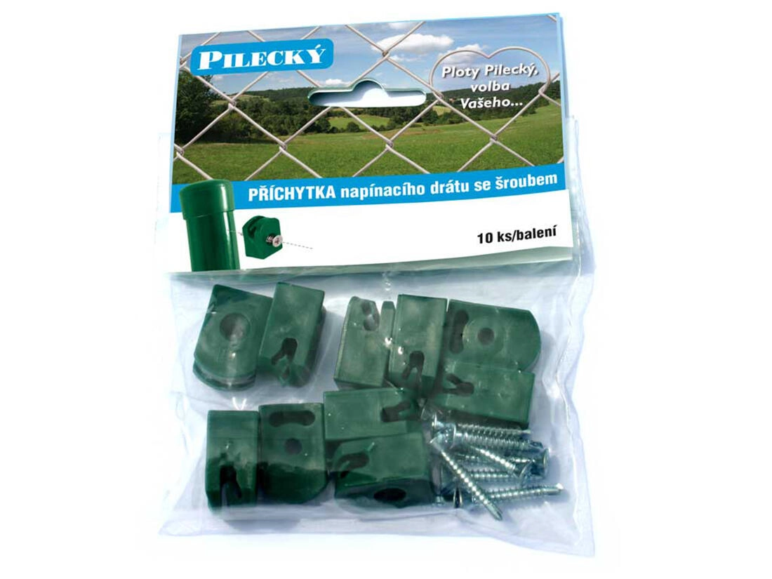 E-shop Kinekus Príchytky - svorky na stĺpik so skrutkou, 10ks
