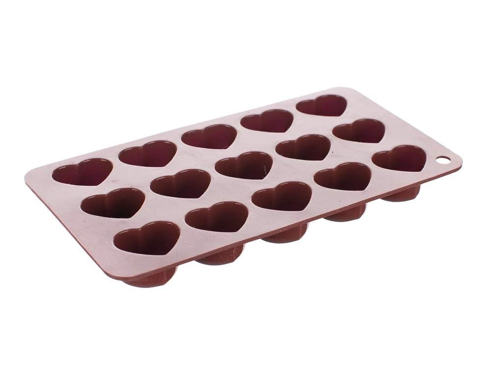 Silikónová forma na čokoládu Srdiečka, BANQUET