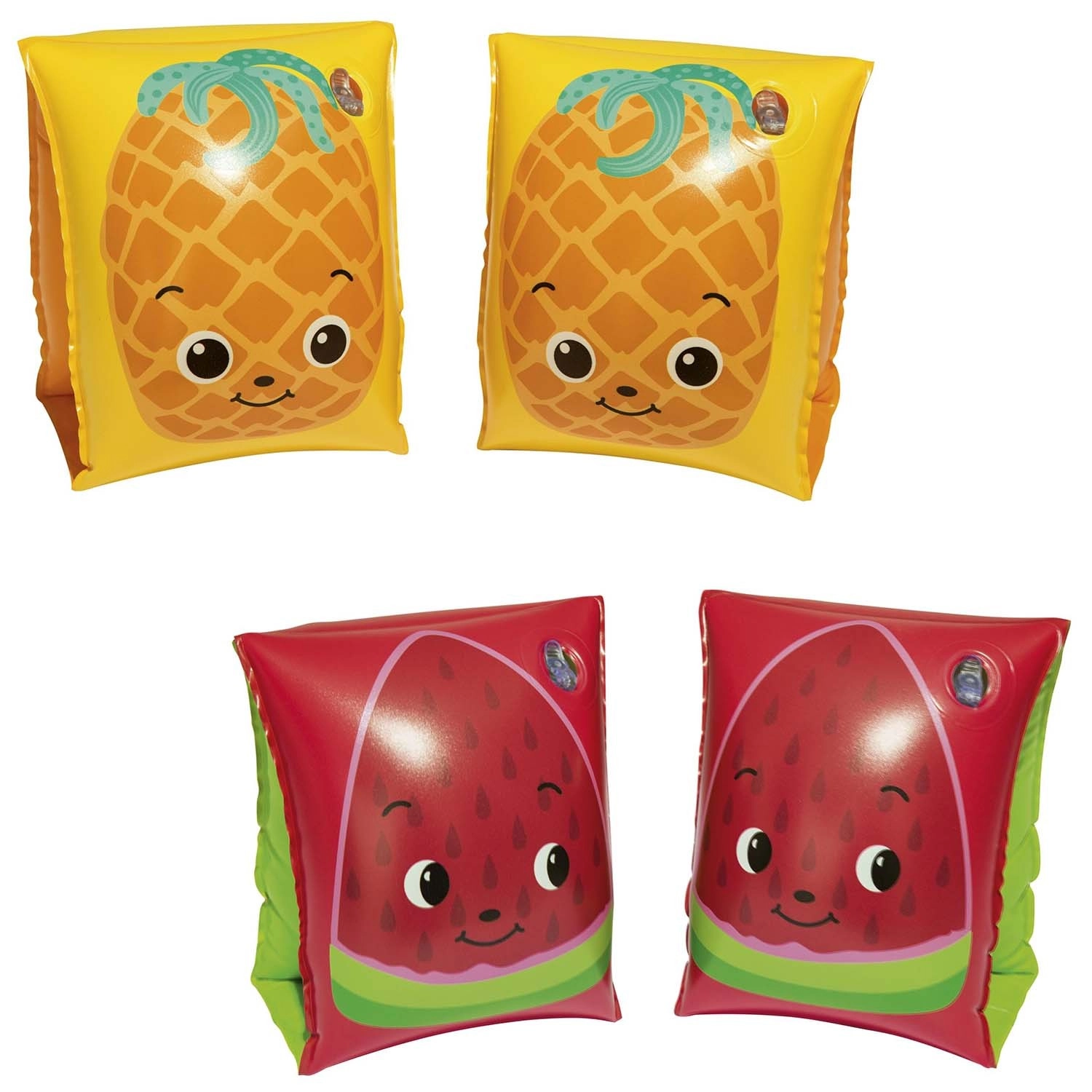 E-shop Nafukovacie rukávniky pre deti BESTWAY ovocie – melón/ananás 23 × 15 cm