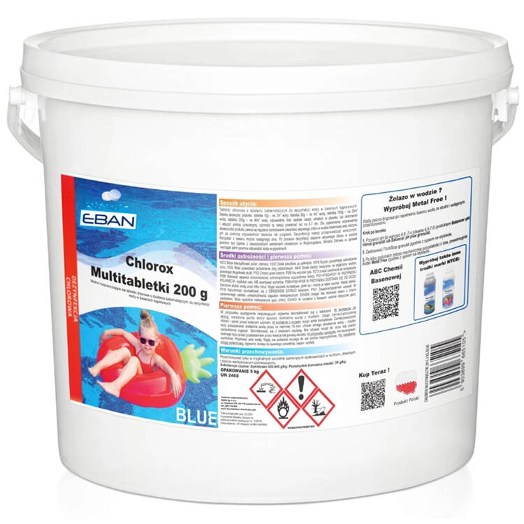 E-shop Chlórové multitablety BLUE 5 kg pre bazény