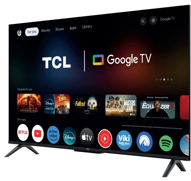 LED televízor TCL 43 palcov 4K UHD s Google TV