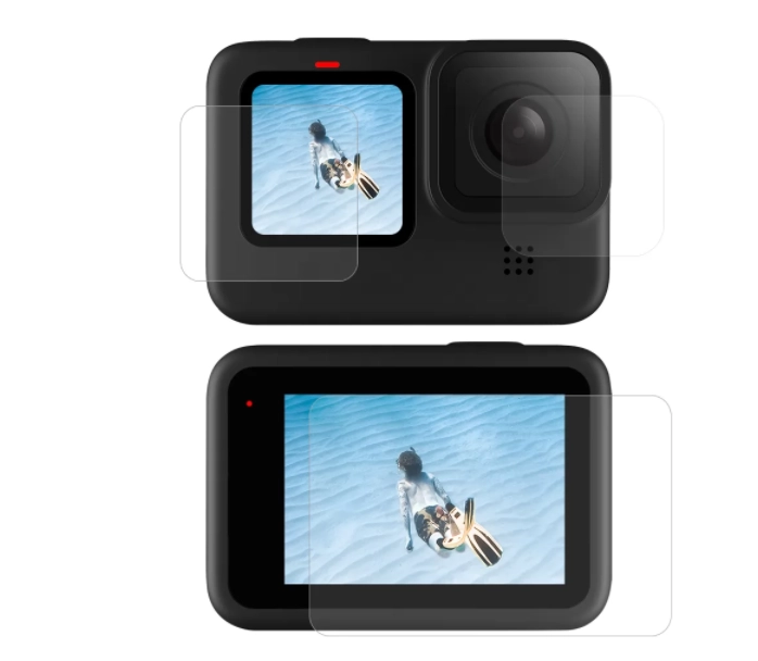 E-shop Telesin Screen and lens protective foil for GoPro Hero 9 / Hero 10 GP-FLM-902