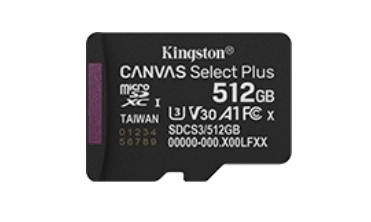 Pamäťová karta microSD 512GB Canvas Select+