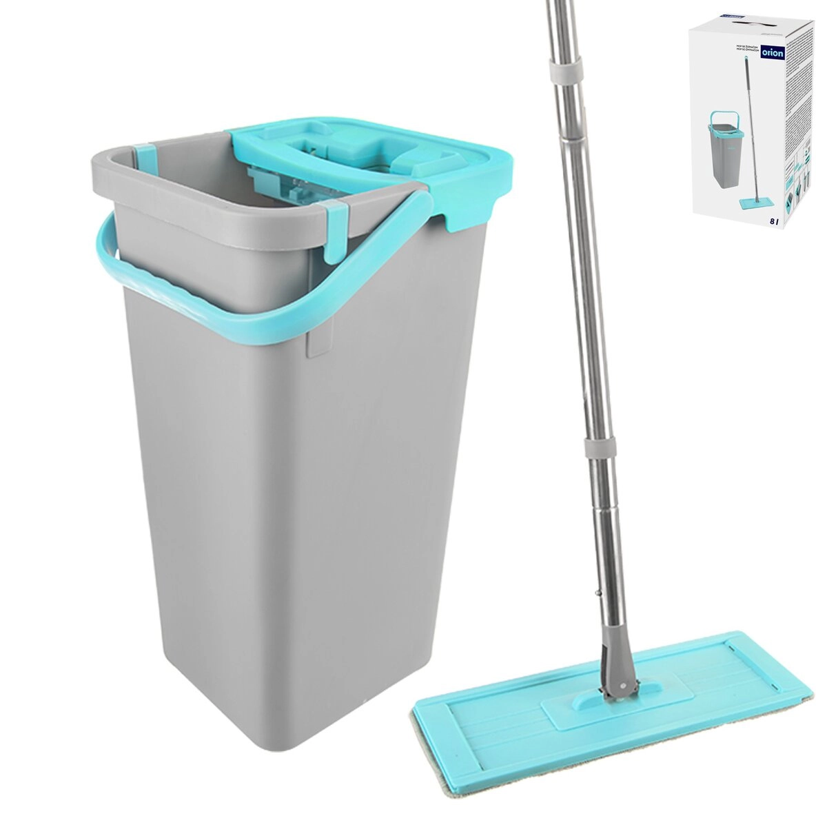 E-shop Clean Vertikal Mop komplet plochý so žmýkačom