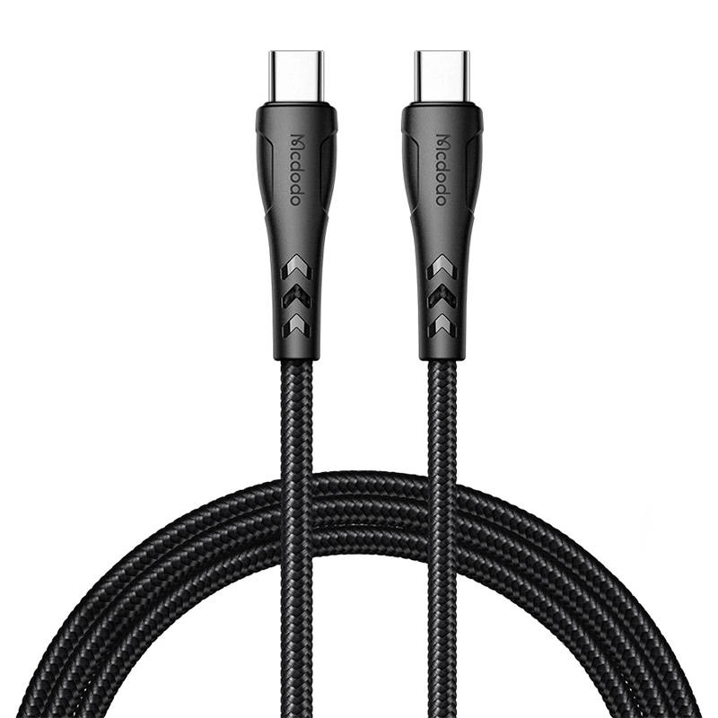USB‑C kábel na USB‑C 60 W 1,2 m čierny Mcdodo