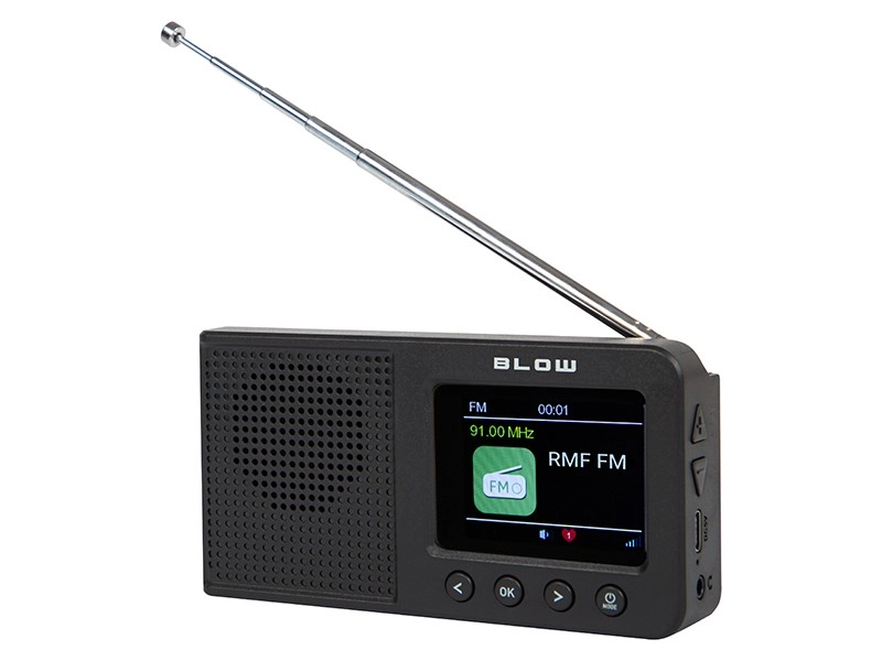 Prenosné kuchynské rádio FM/DAB+ čierne