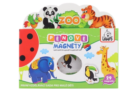 Penené magnetky Zoo pre deti