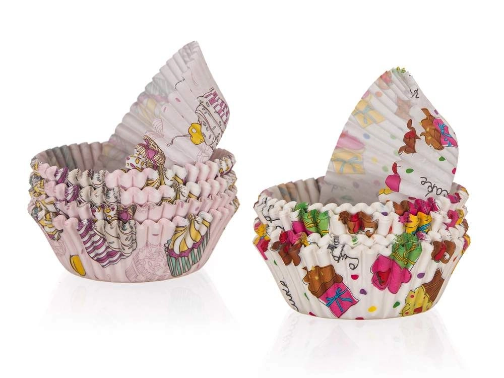 E-shop Banquet sada cukrárskych košíčkov Muffins 8,7 cm 100 ks