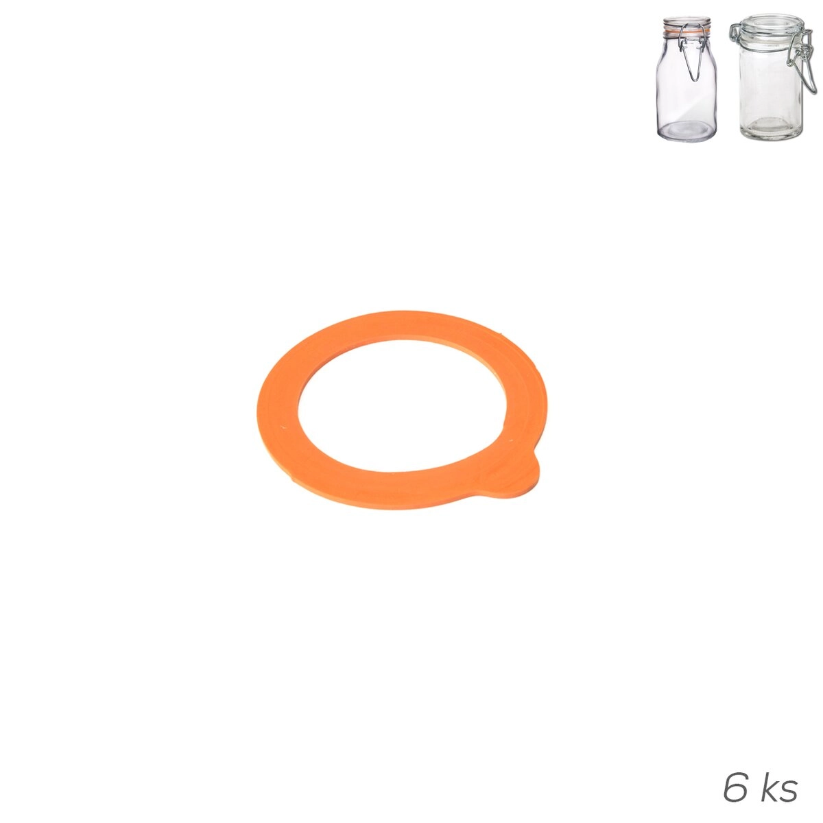 E-shop Náhradné tesnenie pre silonový priechod 4 cm, 6 ks